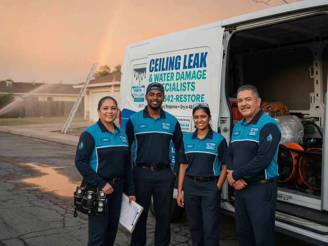 Ceiling Leak Cleanup company in Alba, PA